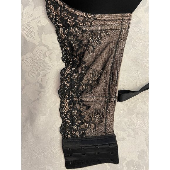 Torrid‎ Multi-way Black Lace Underwire Bra Size 40DDD Convertible Sexy Lingerie - Picture 3 of 7